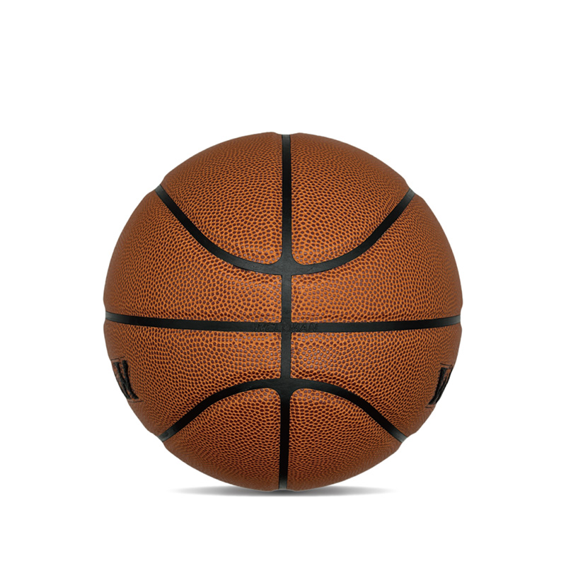 Kulit klasik PU Leather Daily Latihan Bola Keranjang Bola Saiz 7