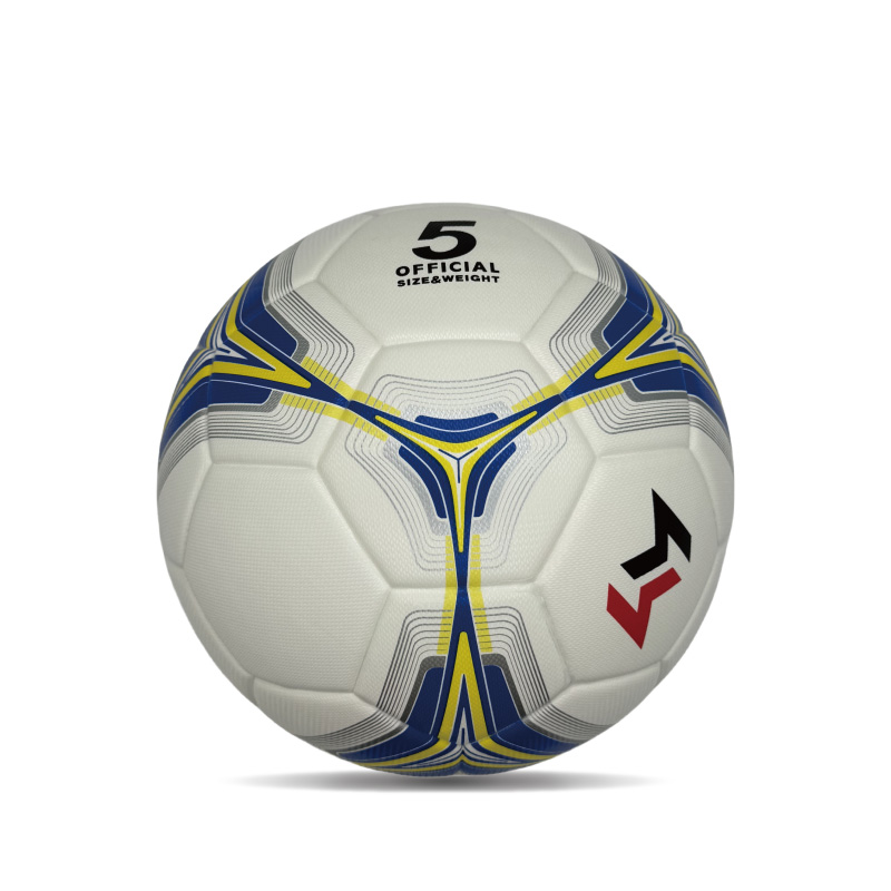 Diamond Pu Leather Professional Soccer Ball Saiz Rasmi 5 Custom Custom Unisex Latihan Tahan Lama Bola Sepak