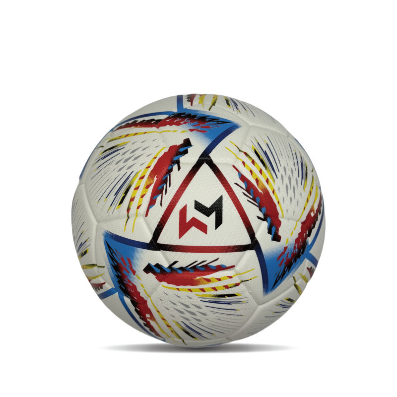 Diamond Pu Leather Professional Soccer Ball Saiz Rasmi 5 Custom Custom Unisex Latihan Tahan Lama Bola Sepak