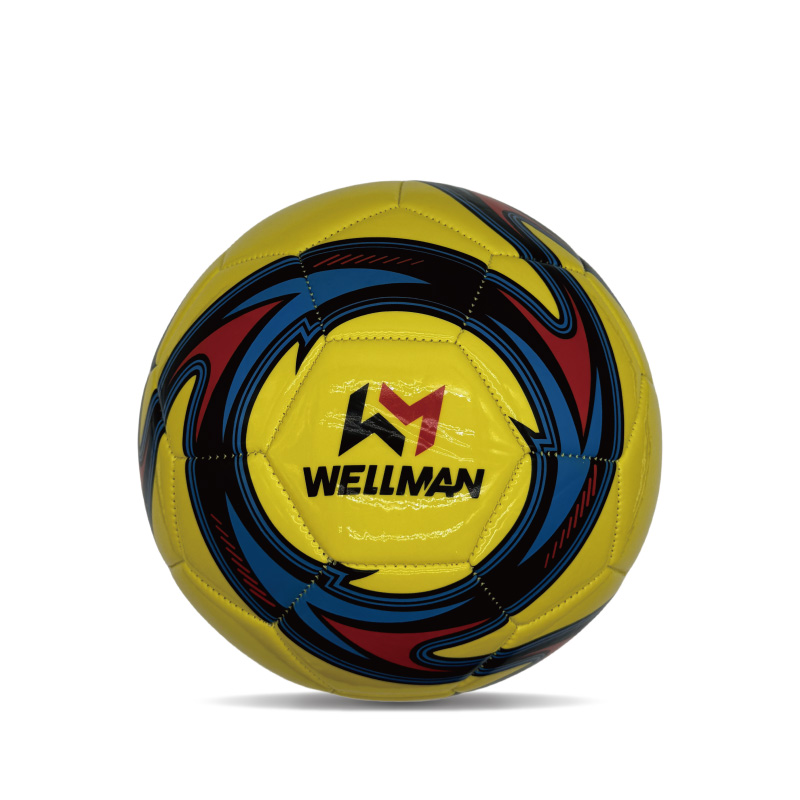 Mesin Kulit PVC dijahit Latihan Permainan Latihan Permainan Bola Sepak Bekalan Bola Sepak Bola