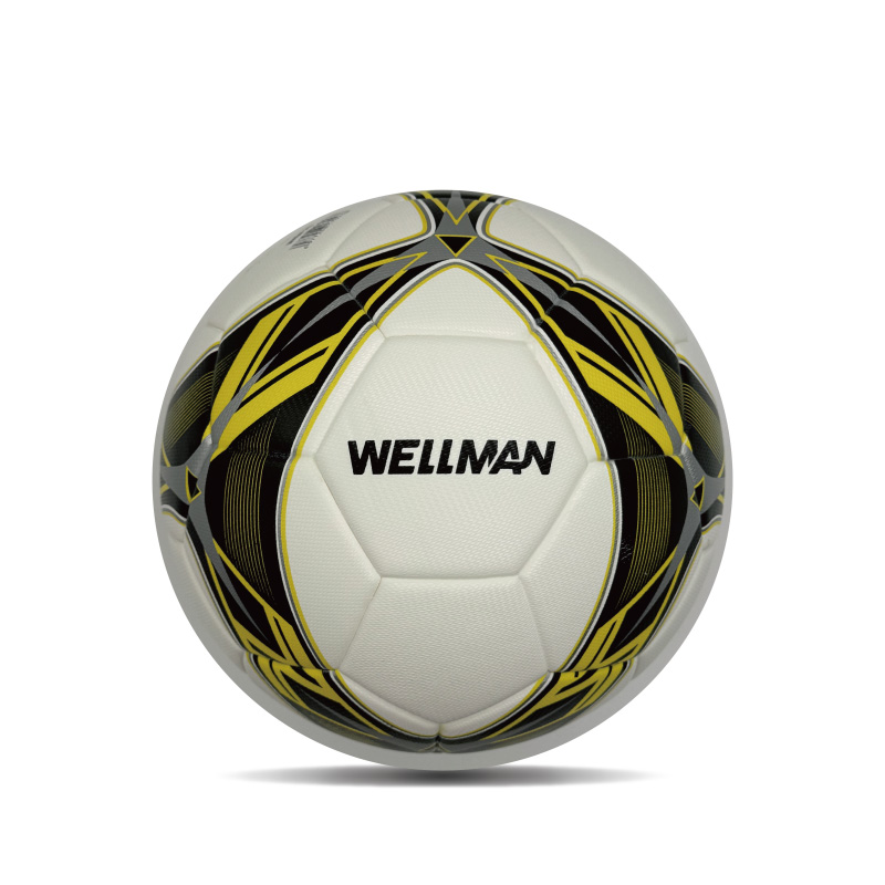 Diamond Pu Leather Professional Soccer Ball Saiz Rasmi 5 Custom Custom Unisex Latihan Tahan Lama Bola Sepak