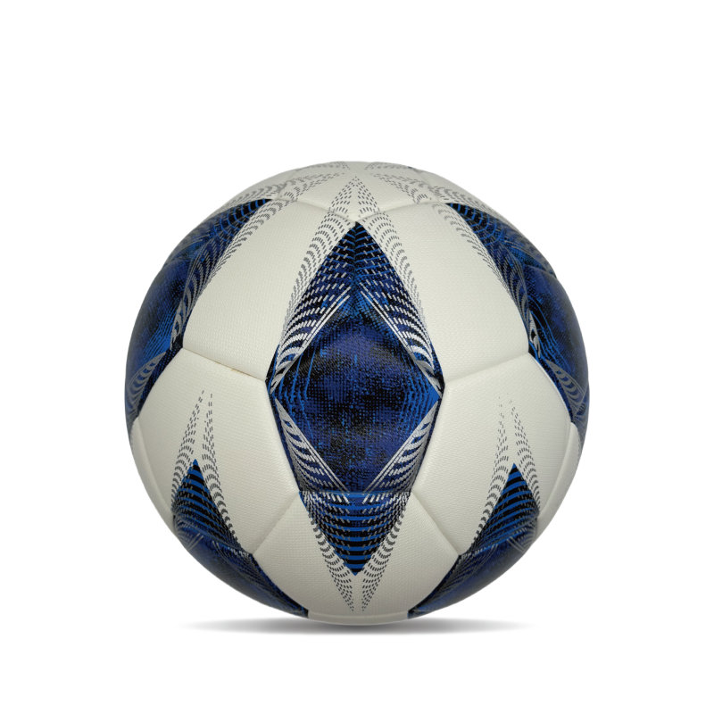 Diamond Pu Leather Professional Soccer Ball Saiz Rasmi 5 Custom Custom Unisex Latihan Tahan Lama Bola Sepak