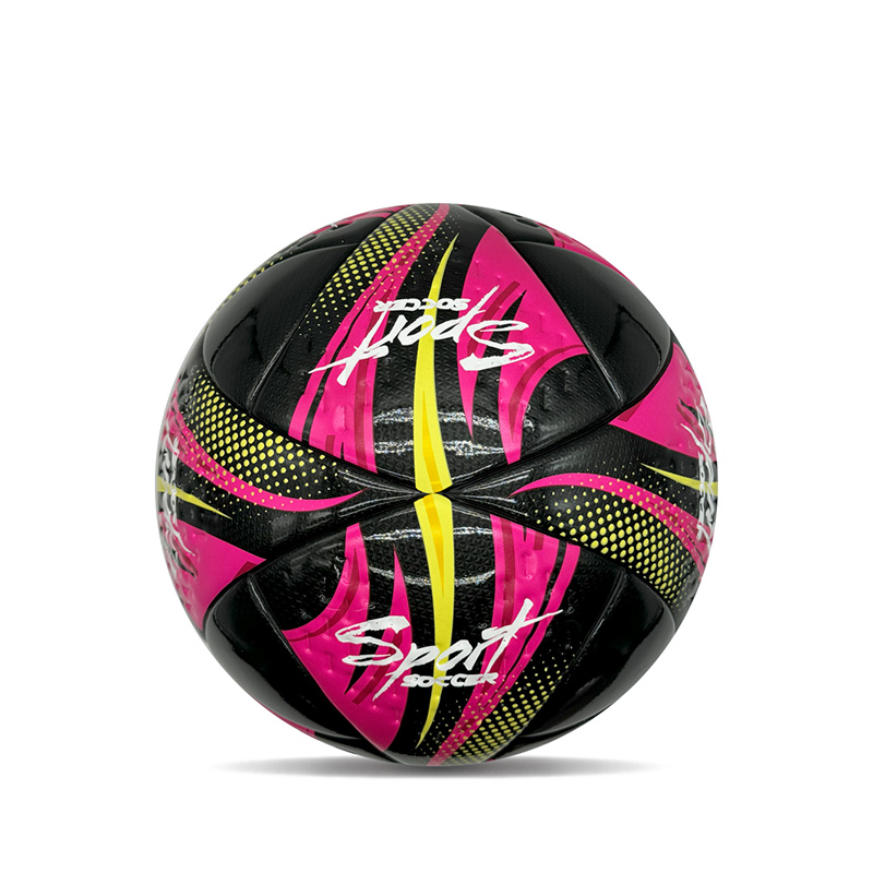 Jenis Khas Khas Berkilat Mirror Pu Custom Peribadi Bola Bola Saiz 5 Bola Sepak Hadiah Pink
